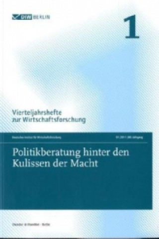 Książka Politikberatung hinter den Kulissen der Macht. 