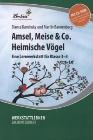 Carte Amsel, Meise & Co: Heimische Vögel, m. 1 CD-ROM Martin Bannenberg