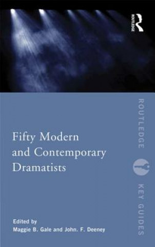 Książka Fifty Modern and Contemporary Dramatists Maggie Gale