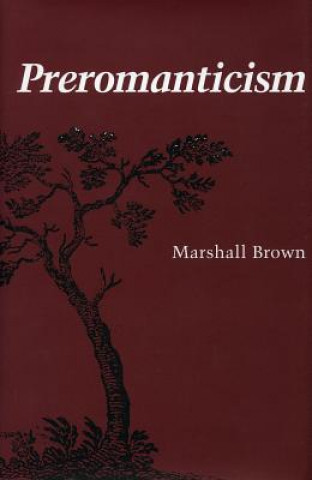 Kniha Preromanticism Marshall Brown