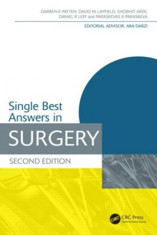 Knjiga Single Best Answers in Surgery Darren Patten