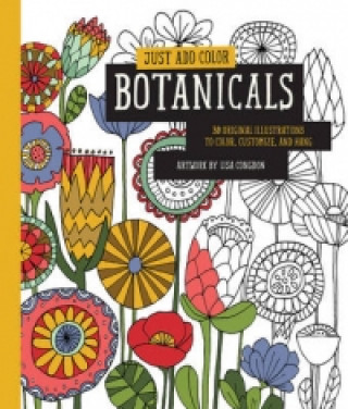 Kniha Just Add Color: Botanicals Lisa Congdon