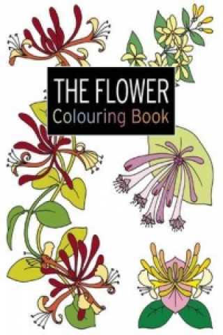 Carte Flower Colouring Book Polly Pinder