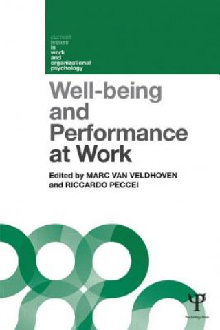 Книга Well-being and Performance at Work Marc Van Veldhoven