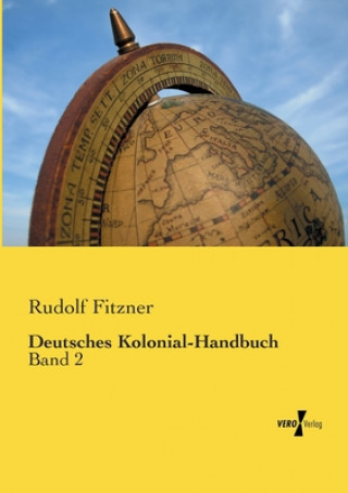 Carte Deutsches Kolonial-Handbuch Rudolf Fitzner