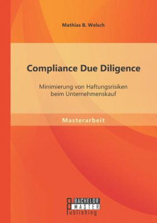 Kniha Compliance Due Diligence Mathias B Welsch
