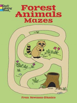 Книга Forest Animals Mazes Newman-D'Amico