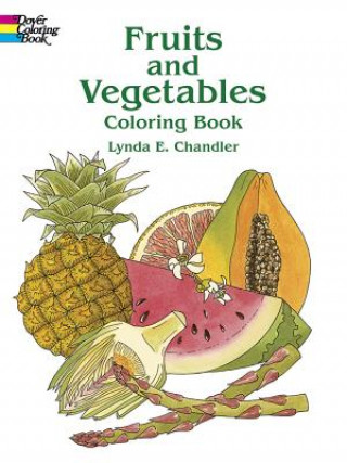 Carte Fruits and Vegetables Colouring Book Chandler