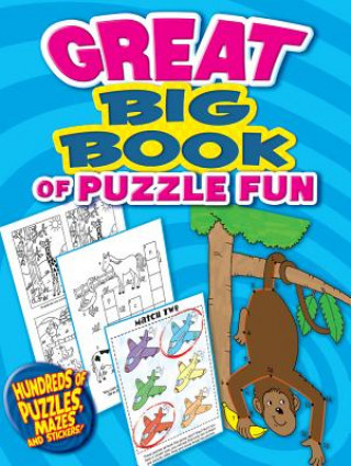 Kniha Great Big Book of Puzzle Fun Dover