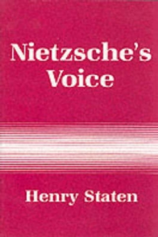 Könyv Nietzsche's Voice Henry Staten