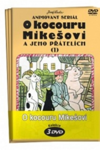 Video O kocouru Mikešovi 1 - 3 / kolekce 3 DVD Josef Lada