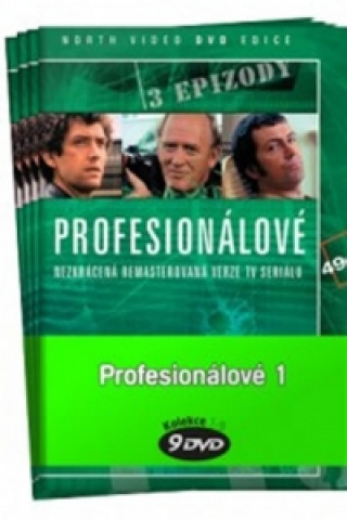 Video Profesionálové 1. - kolekce 9 DVD neuvedený autor