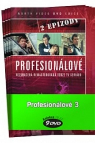 Video Profesionálové 3. - kolekce 9 DVD neuvedený autor