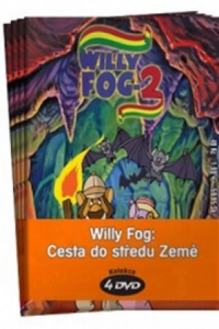 Wideo Willy Fog: Cesta do středu Země - kolekce 4 DVD Jules Verne