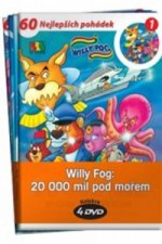 Video Willy Fog: 20.000 mil pod mořem - kolekce 4 DVD Jules Verne