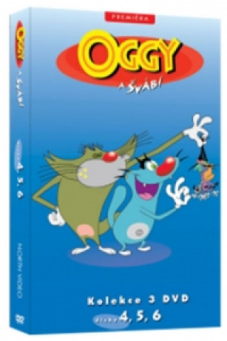 Video Oggy a švábi 4 - 6 / kolekce 3 DVD neuvedený autor