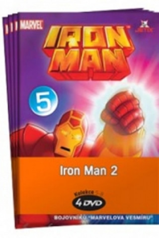 Video Iron Man 2. - 5 - 8 / kolekce 4 DVD neuvedený autor