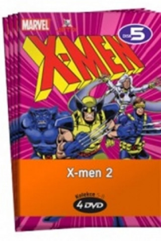 Filmek X-men 2. - kolekce 4 DVD neuvedený autor