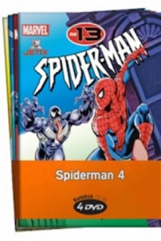 Filmek Spiderman 4. - kolekce 4 DVD neuvedený autor