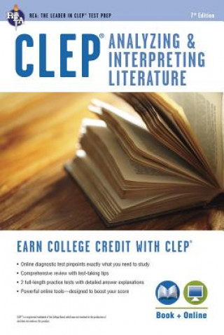 Carte CLEP Analyzing and Interpreting Literature Editors of Rea