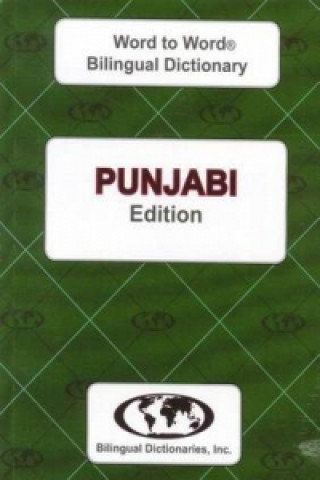 Kniha English-Punjabi & Punjabi-English Word-to-Word Dictionary C Sesma