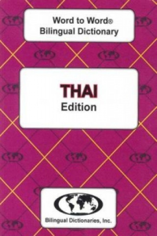 Kniha English-Thai & Thai-English Word-to-Word Bilingual Dictionary C Sesma