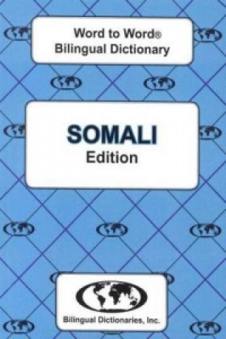 Kniha English-Somali & Somali-English Word-to-Word Dictionary C Sesma