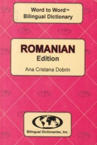Kniha English-Romanian & Romanian-English Word-to-Word Dictionary C. Sesma