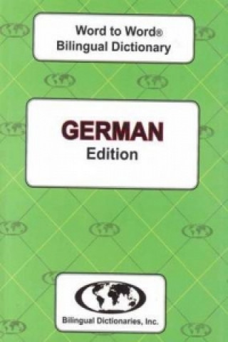 Книга English-German & German-English Word-to-Word Dictionary C Sesma