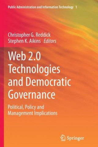 Kniha Web 2.0 Technologies and Democratic Governance Christopher G. Reddick