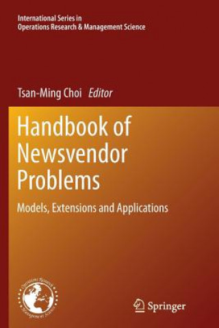 Książka Handbook of Newsvendor Problems Tsan-Ming (Jason) Choi