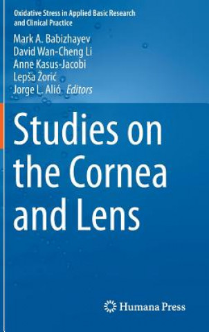 Knjiga Studies on the Cornea and Lens Mark A. Babizhayev