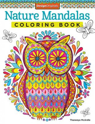 Kniha Nature Mandalas Coloring Book Thaneeya McArdle