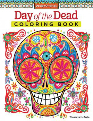 Könyv Day of the Dead Coloring Book Thaneeya McArdle