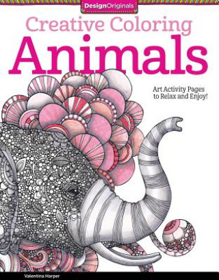 Carte Creative Coloring Animals Valentina Harper