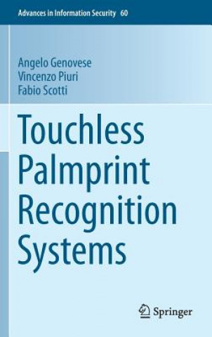 Kniha Touchless Palmprint Recognition Systems Angelo Genovese