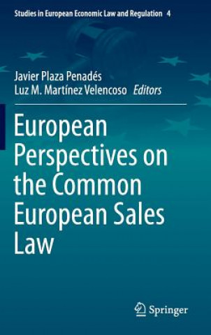 Knjiga European Perspectives on the Common European Sales Law Javier Plaza Penadés