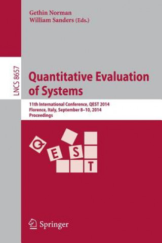 Książka Quantitative Evaluation of Systems Gethin Norman