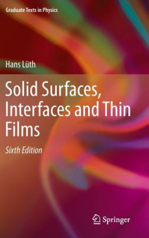Book Solid Surfaces, Interfaces and Thin Films Hans Lüth