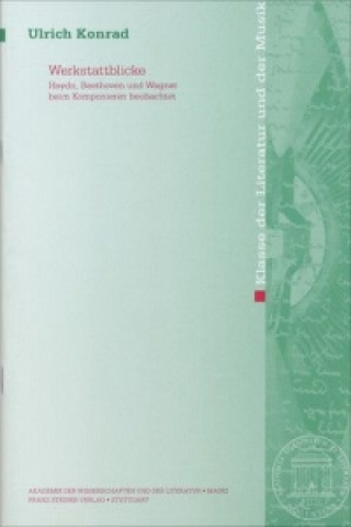 Knjiga Werkstattblicke, m. CD-ROM Ulrich Konrad