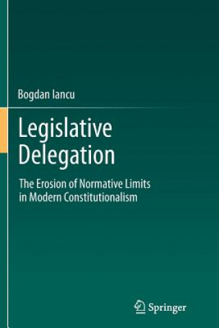 Knjiga Legislative Delegation Bogdan Iancu