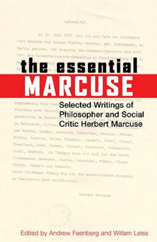 Libro Essential Marcuse Herbert Marcuse