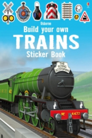 Könyv Build Your Own Trains Sticker Book Simon Tudhope