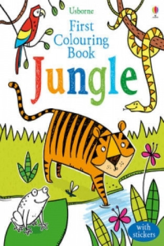 Carte First Colouring Book Jungle Alice Primmer