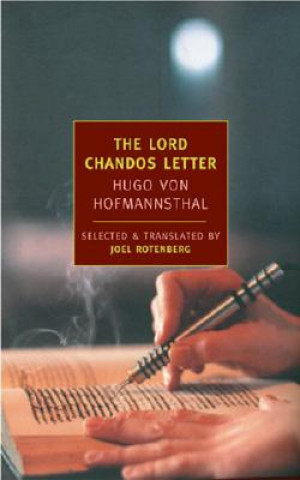 Kniha Lord Chandos Letter Hugo Von Hofmannsthal