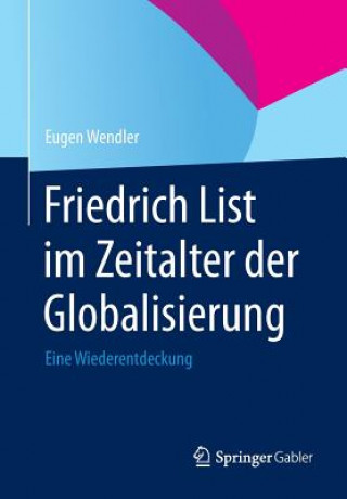 Książka Friedrich List Im Zeitalter Der Globalisierung Eugen Wendler