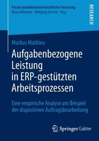 Carte Aufgabenbezogene Leistung in ERP-gestutzten Arbeitsprozessen Markus Mathieu