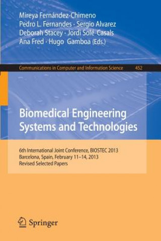 Könyv Biomedical Engineering Systems and Technologies Mireya Fernández-Chimeno