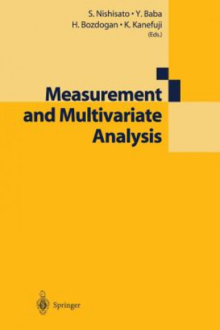Kniha Measurement and Multivariate Analysis Shizuhiko Nishisato