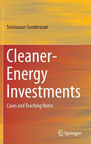 Książka Cleaner-Energy Investments Srinivasan Sunderasan